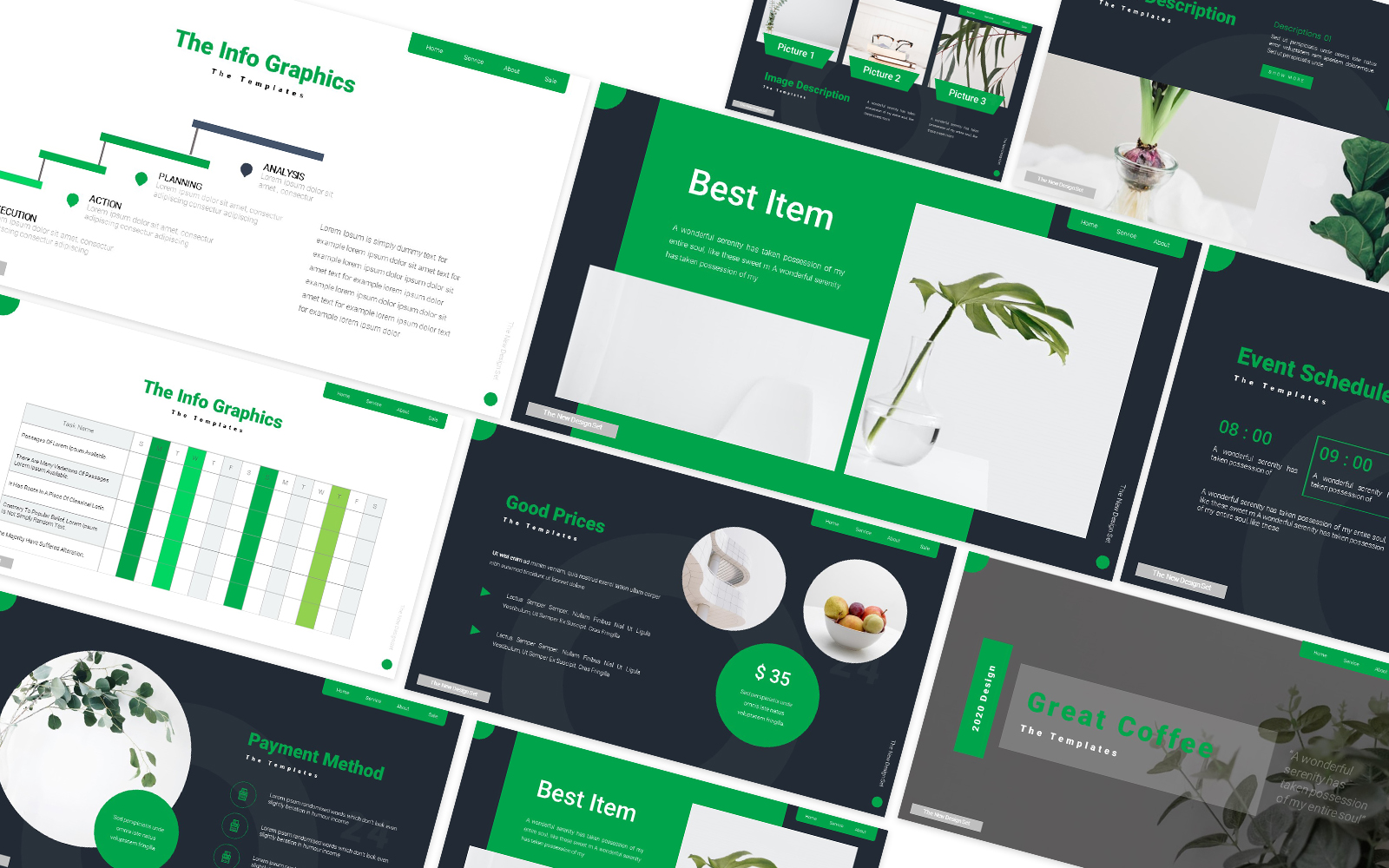 Great Coffee Powerpoint Template