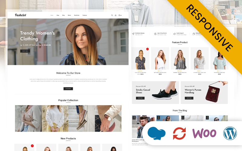Fashclot – Women's Fashion Store WooCommerce Responsive Theme