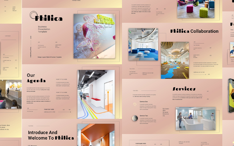 Phelica - Business Presentation PowerPoint Template