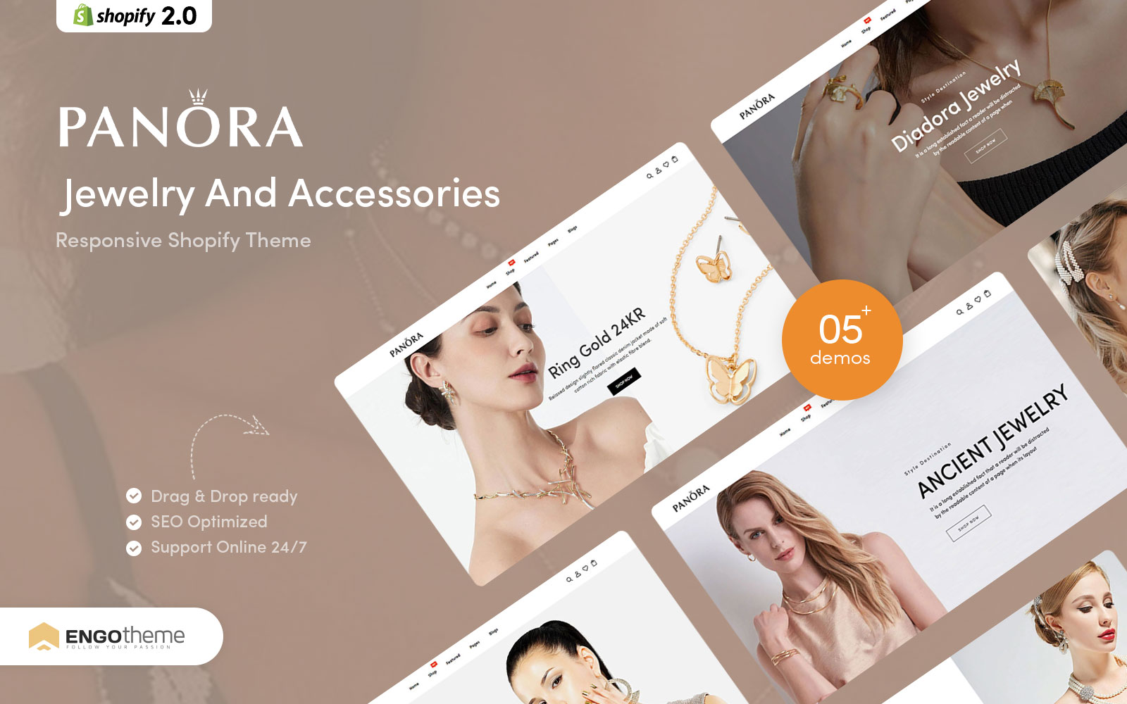 Panora - Jewelry And Accessories Responsive Shopify Theme
