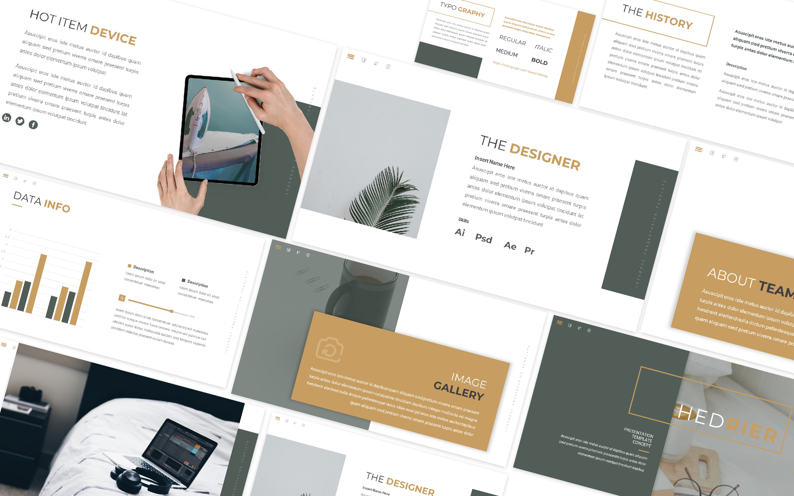 Hedrier Concept Powerpoint Template