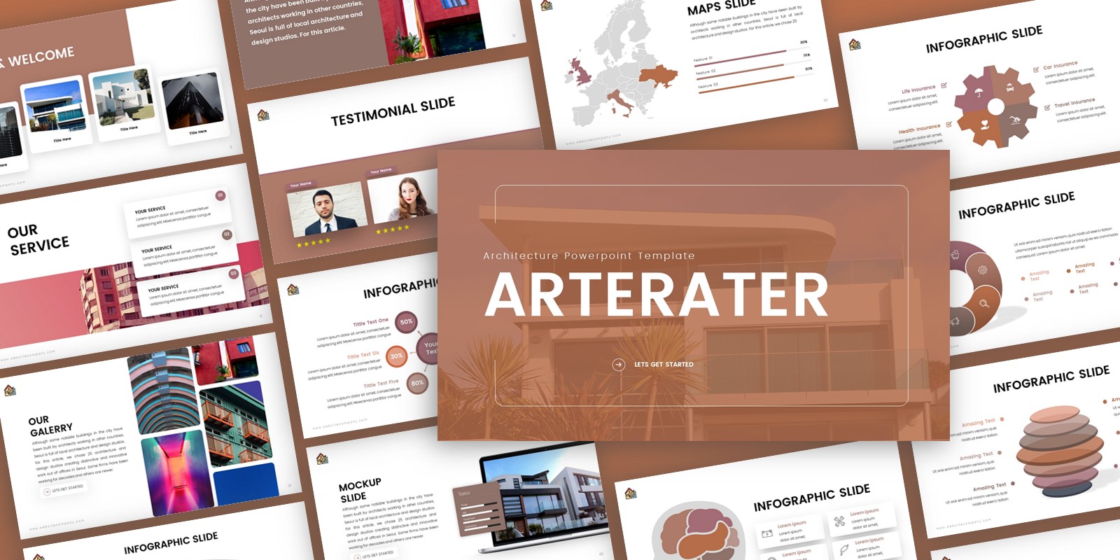Arterater - Architecture Multipurpose PowerPoint Template
