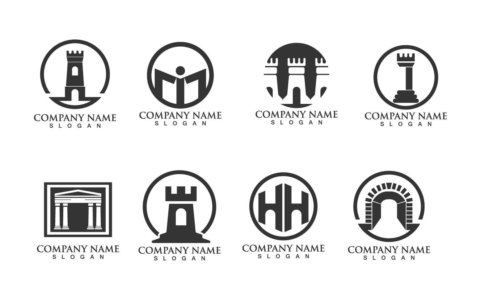 Unique Logo Templates