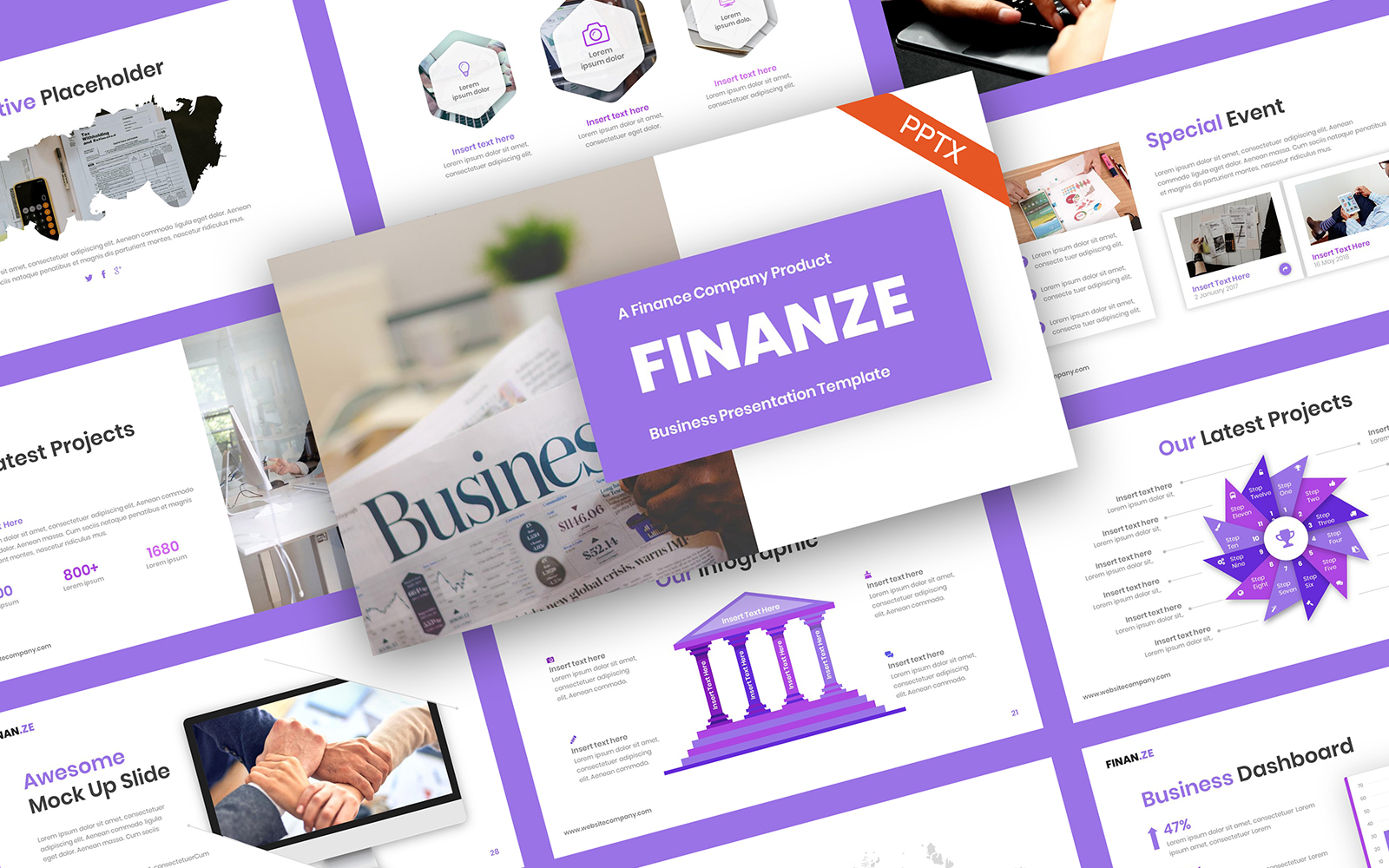 Finanze Finance PowerPoint Template