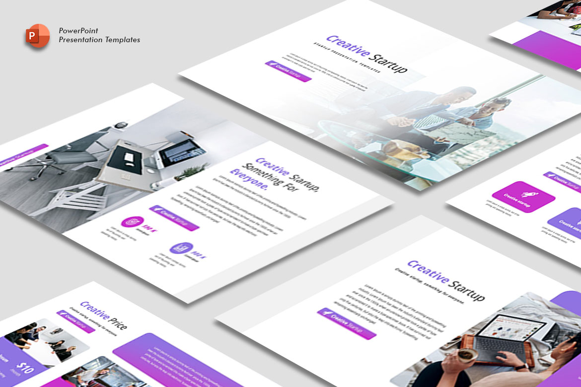 Creative Startup - PowerPoint Template