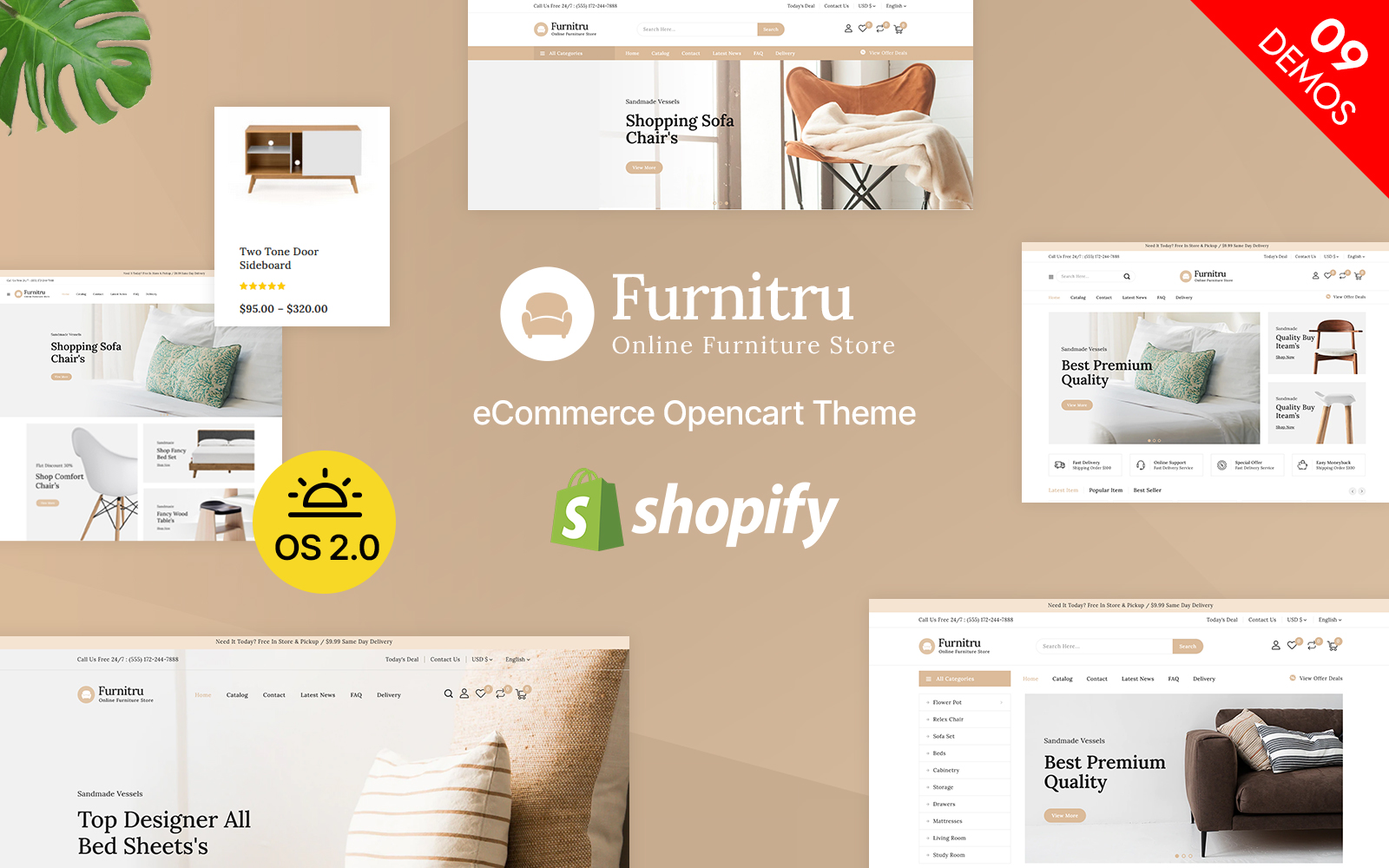 Furnitru - Furniture Store Shopify Theme