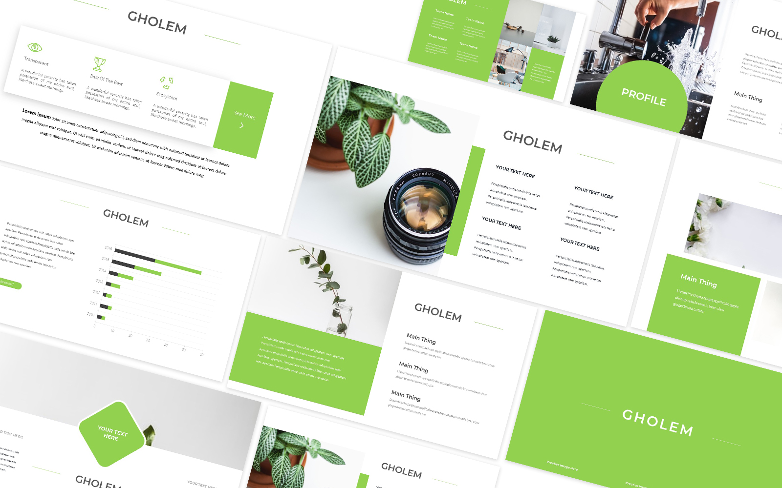 Gholem Creative Powerpoint Template