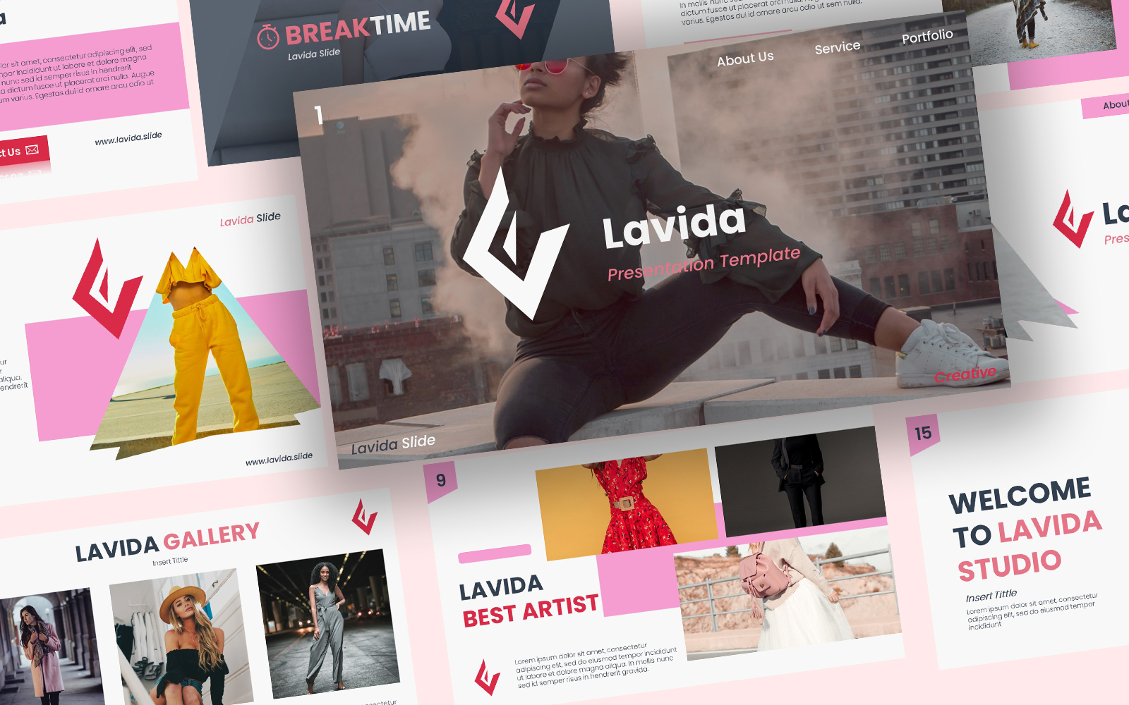 Lavida - Creative Power Point Template