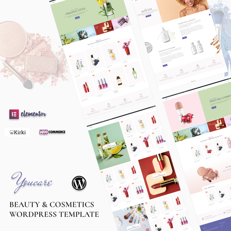 Youcare - Beauty and Cosmetics WooCommerce Theme