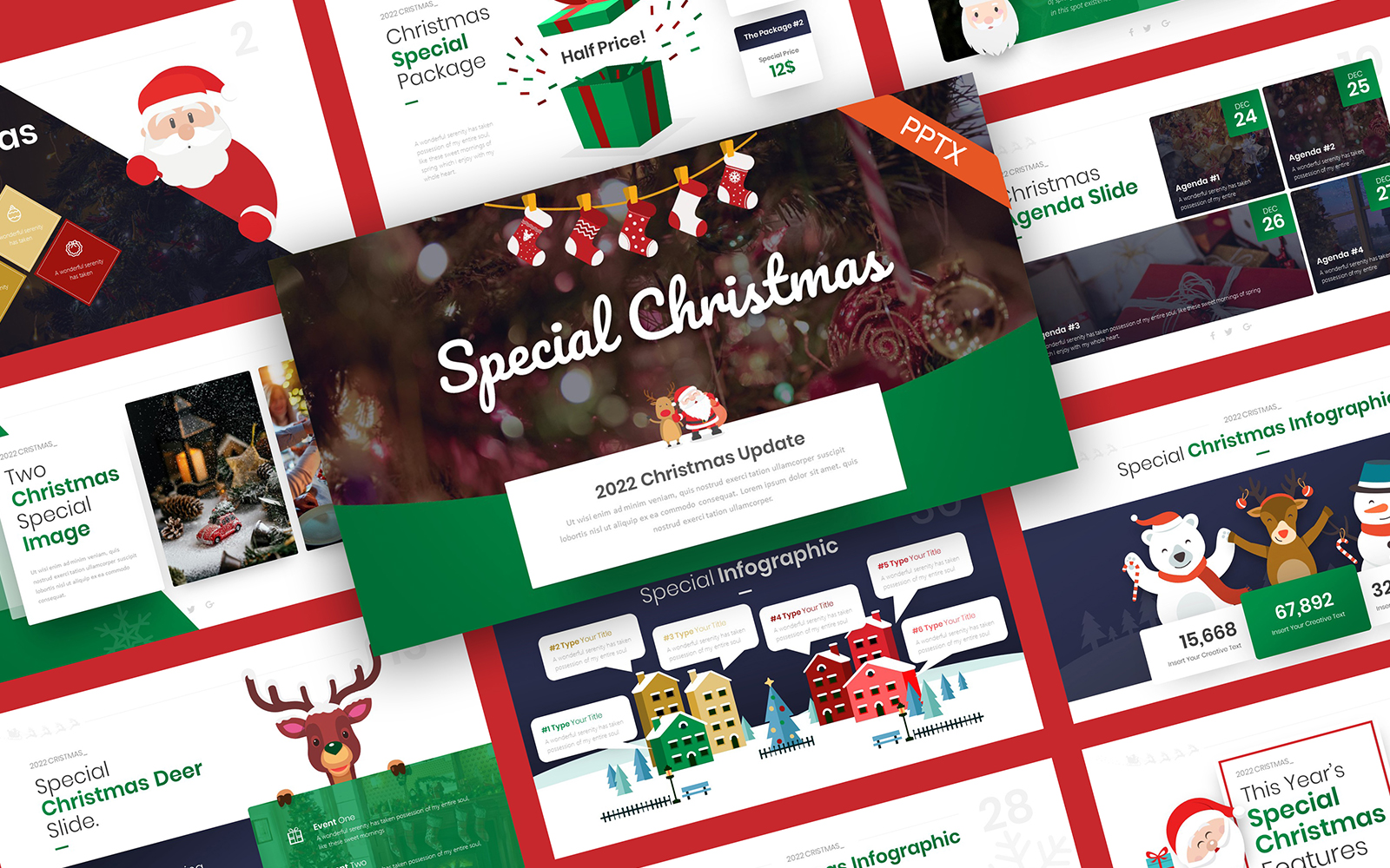 Special Christmas PowerPoint Template