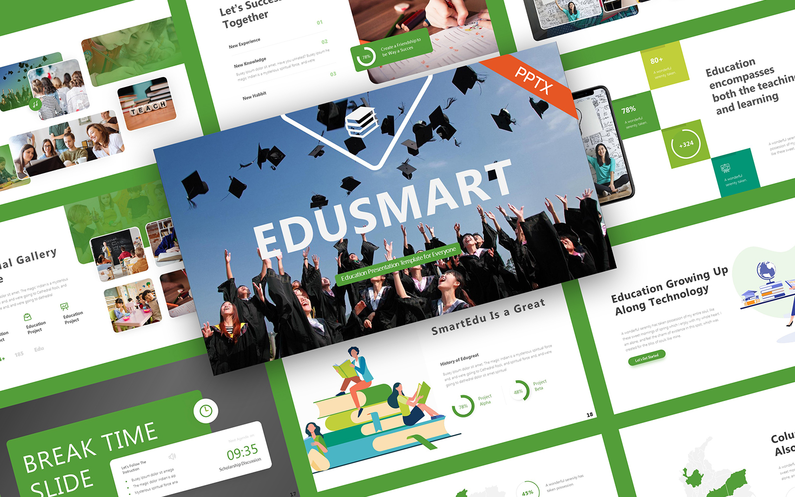 EduSmart Education PowerPoint Template