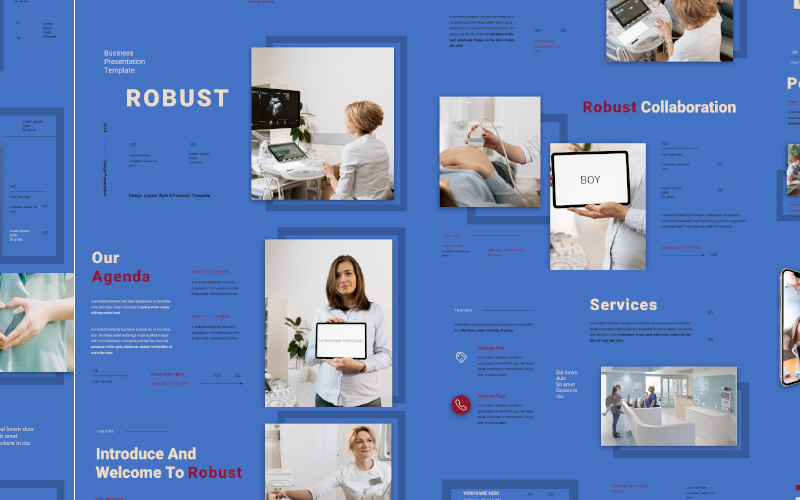 Robust - Creative Business Presentation PowerPoint Template