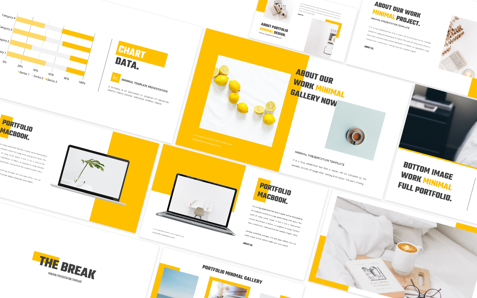 Unlimited Minimal Powerpoint Template