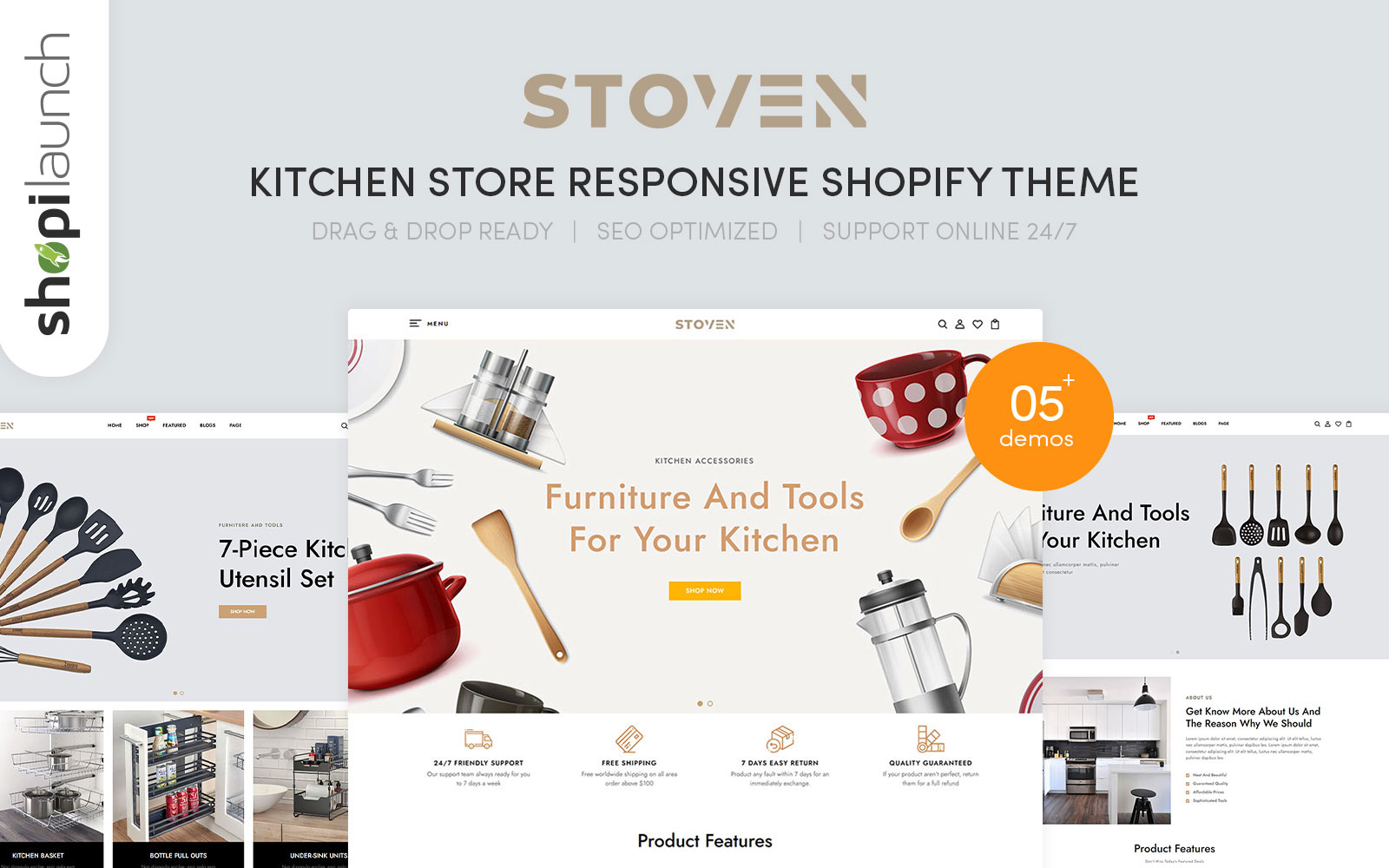 Stoven - Kitchen Store Responsive Shopify Theme