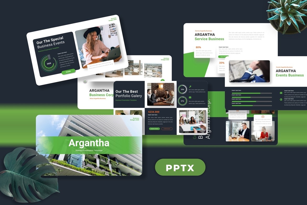 Argantha - Business Powerpoint