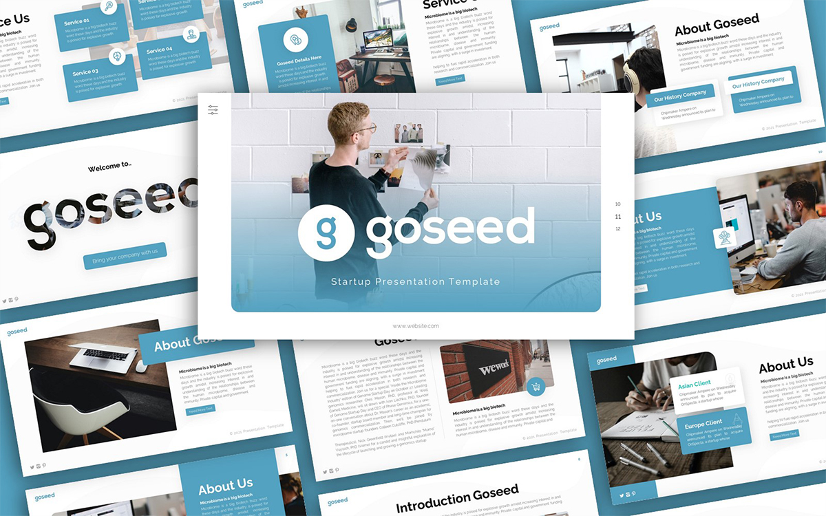 Goseed Startup Multipurpose PowerPoint Presentation Template