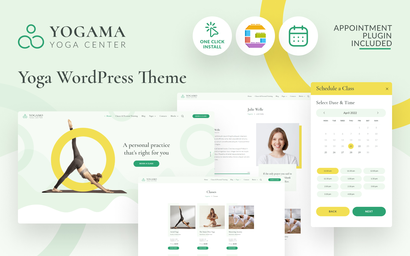 Yoga WordPress Theme - Yogama