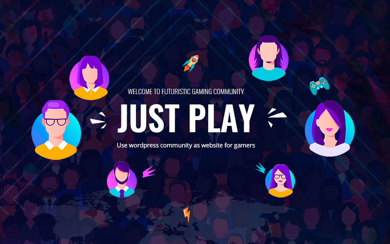 PLAY - Gaming Community WordPress Theme