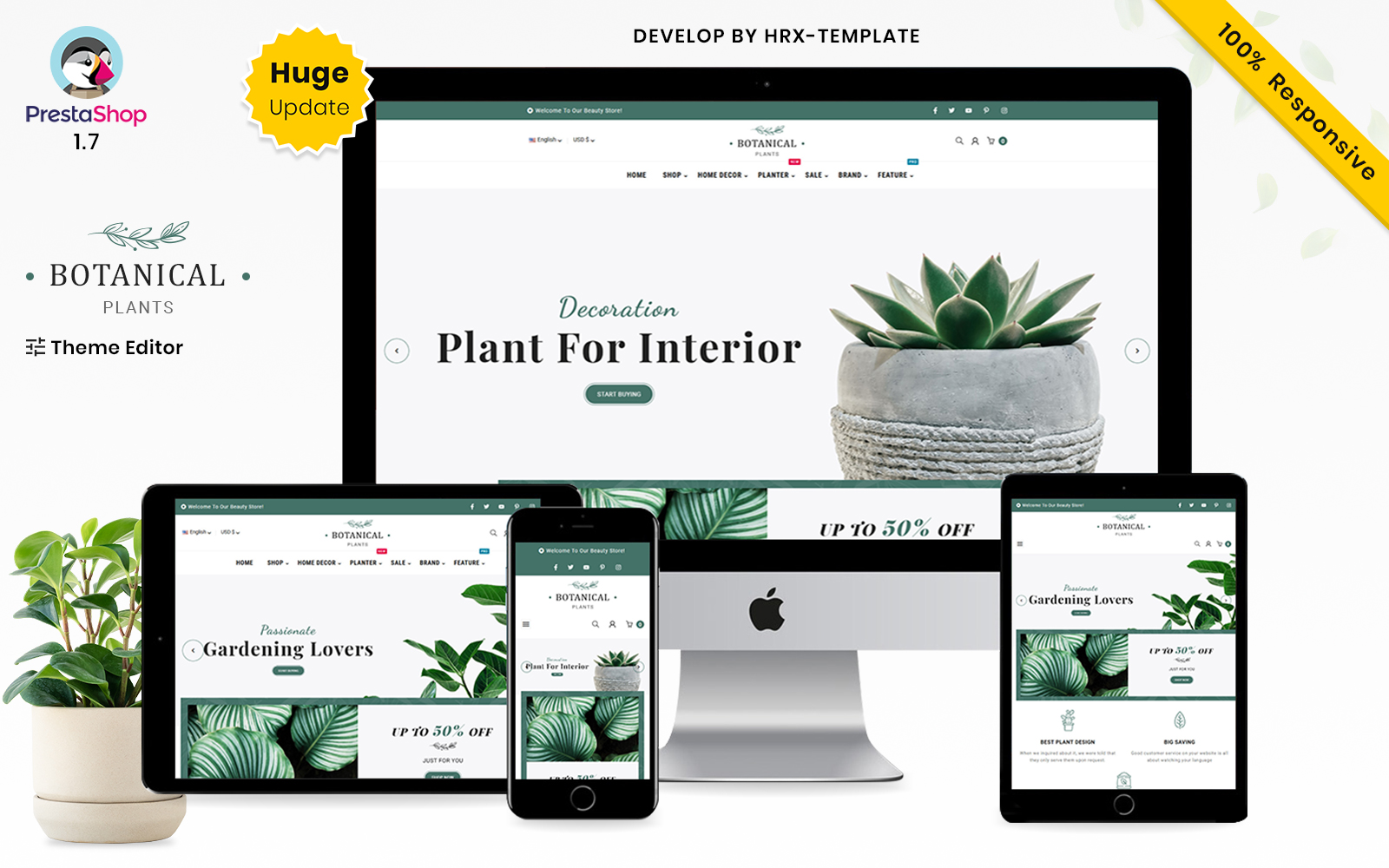 Plant Botanical Prestashop Store