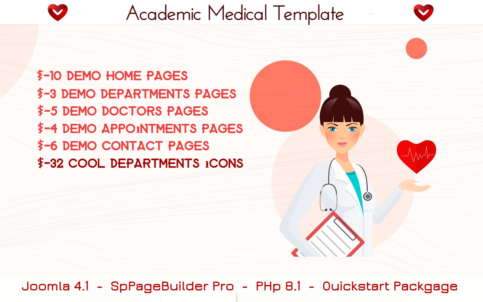 JL Academic Medical and Health Joomla4 and 5 Template