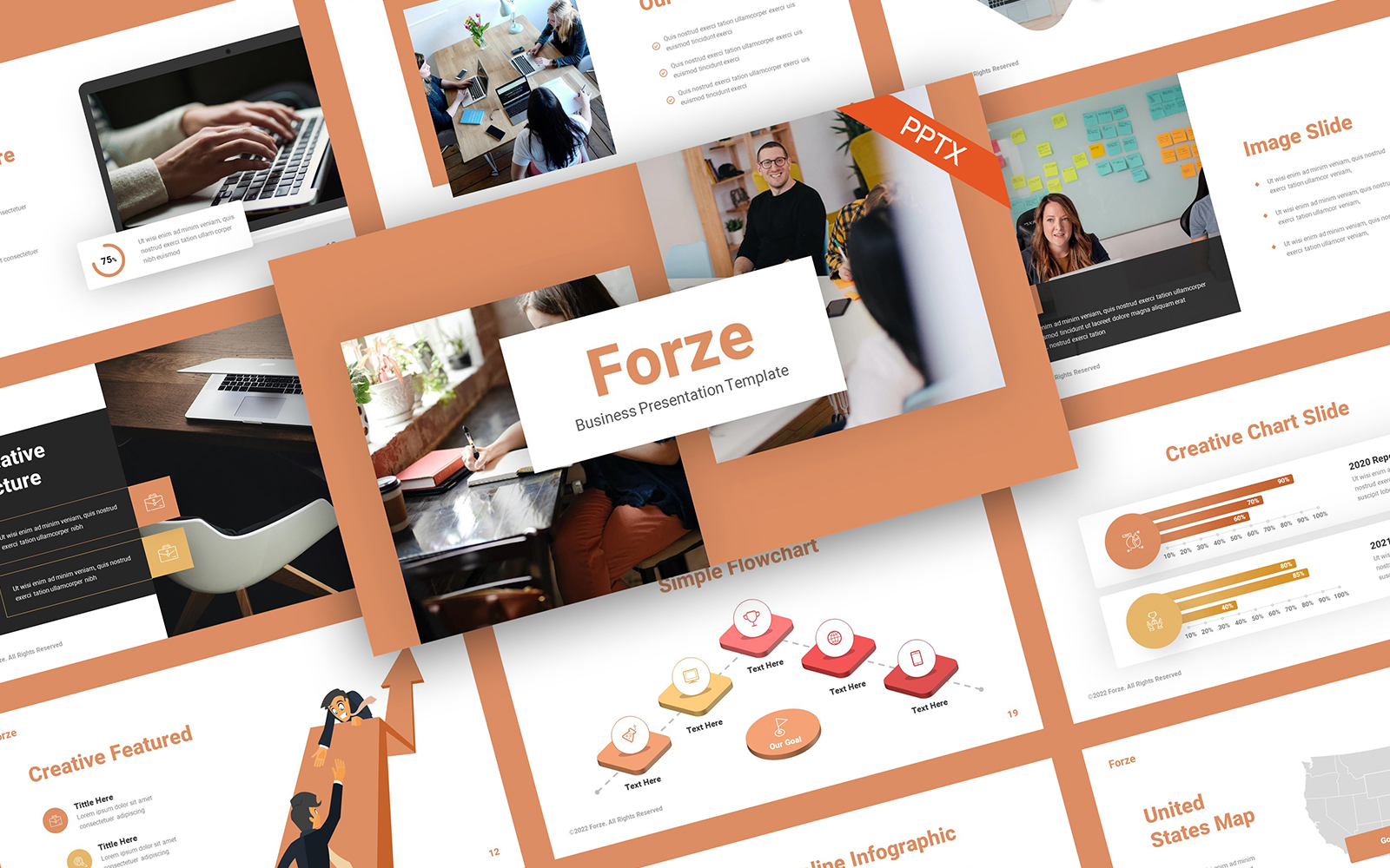 Forze Business PowerPoint Template