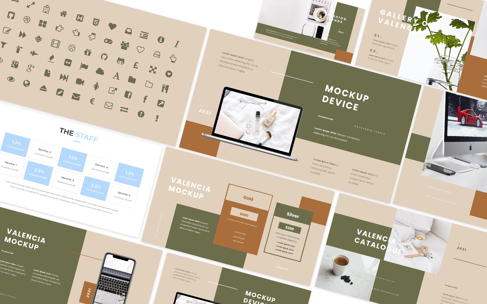 Valencia Cataloge Powerpoint Template