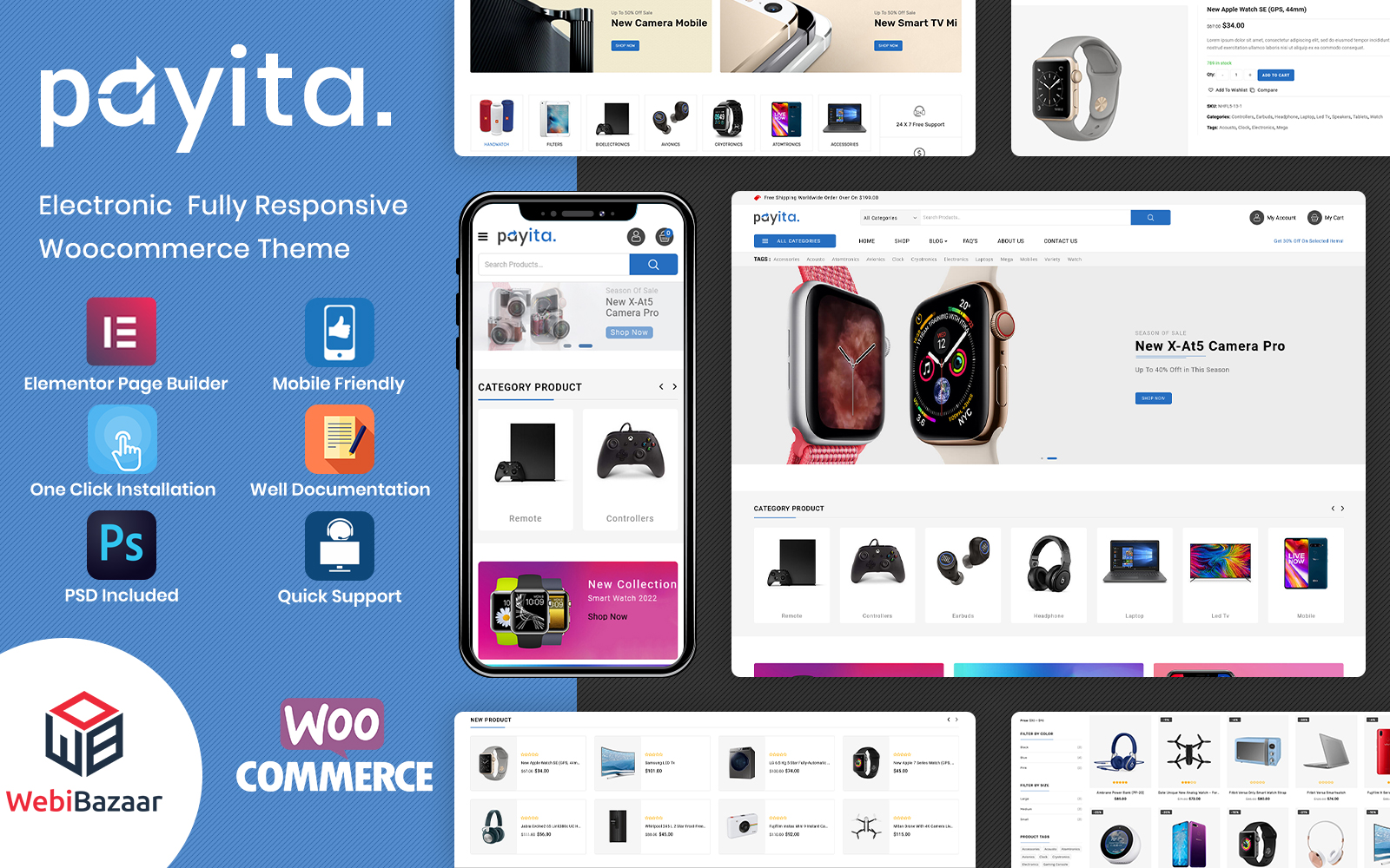 Payita - MultiPurpose Electronic WooCommerce Theme