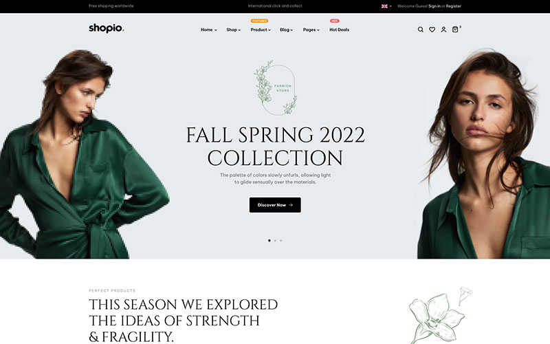 Shopio Fashion- Multipurpose Sections Shopify Theme