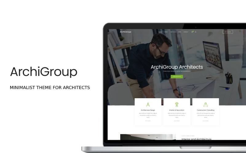 ArchiGroup - Interior Architecture and Design Website Template