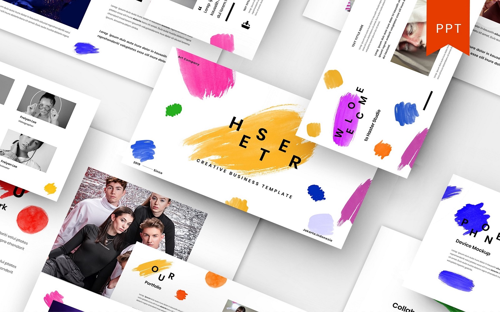 Hester – Creative Business PowerPoint Template