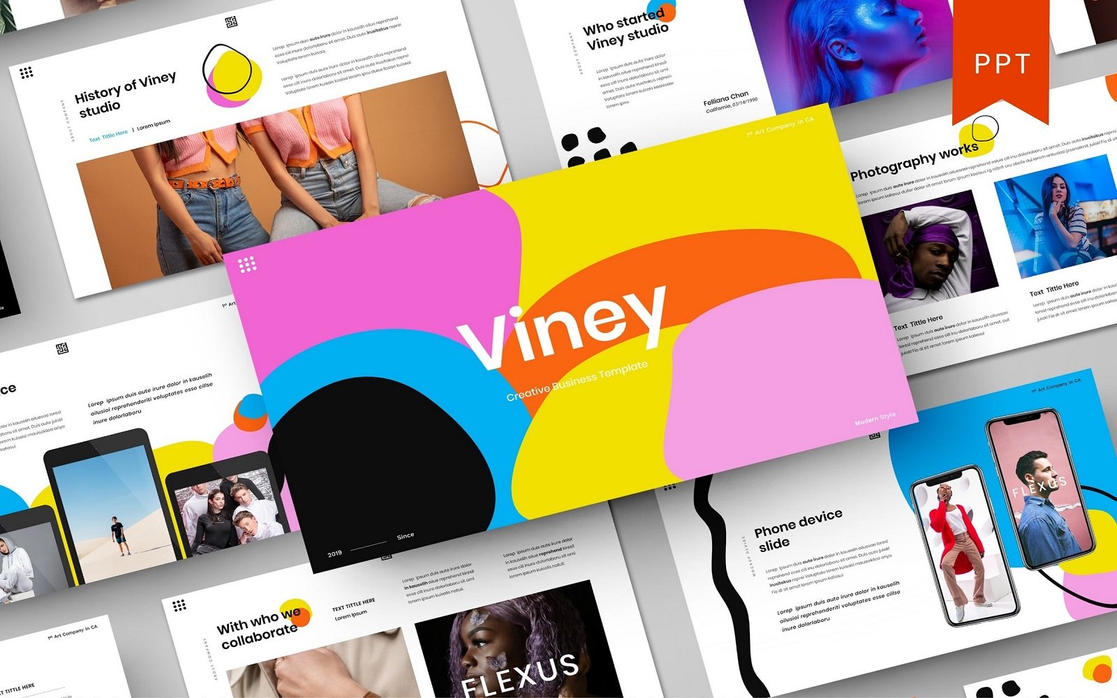 Viney – Business PowerPoint Template*