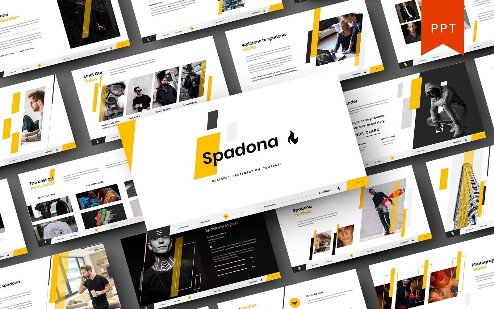 Spadona – Business PowerPoint Template