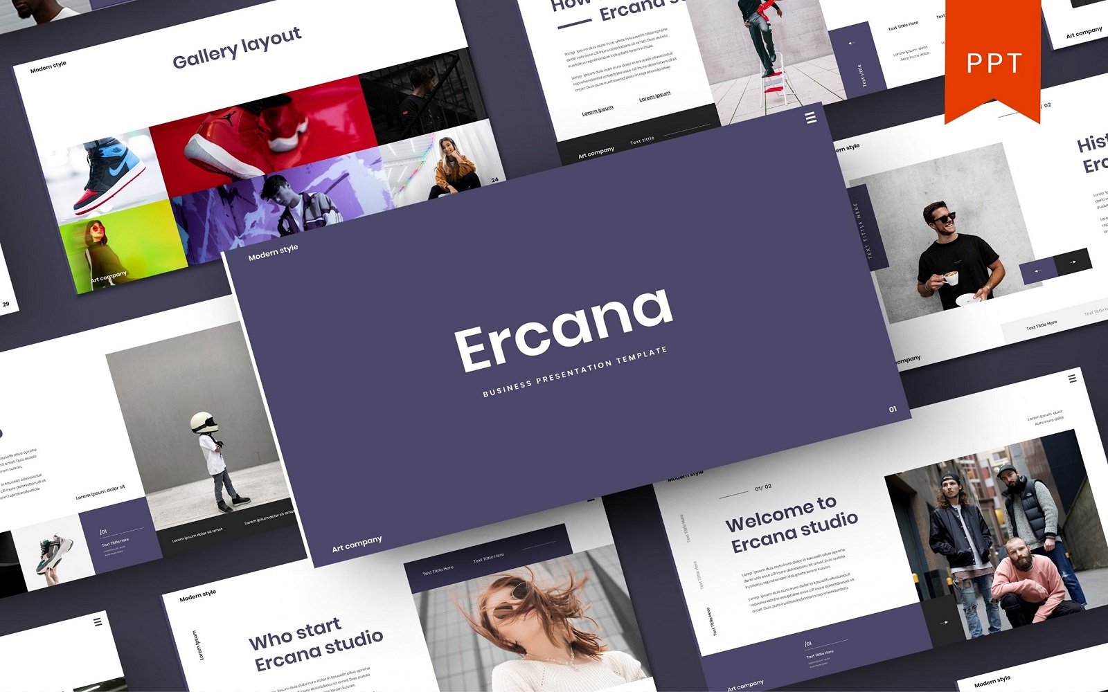 Ercana – Business PowerPoint Template