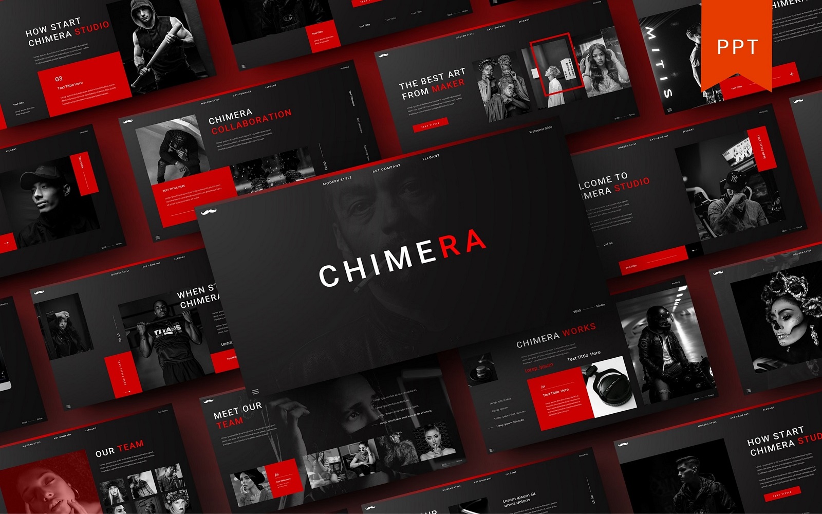 Chimera - Business PowerPoint Template*