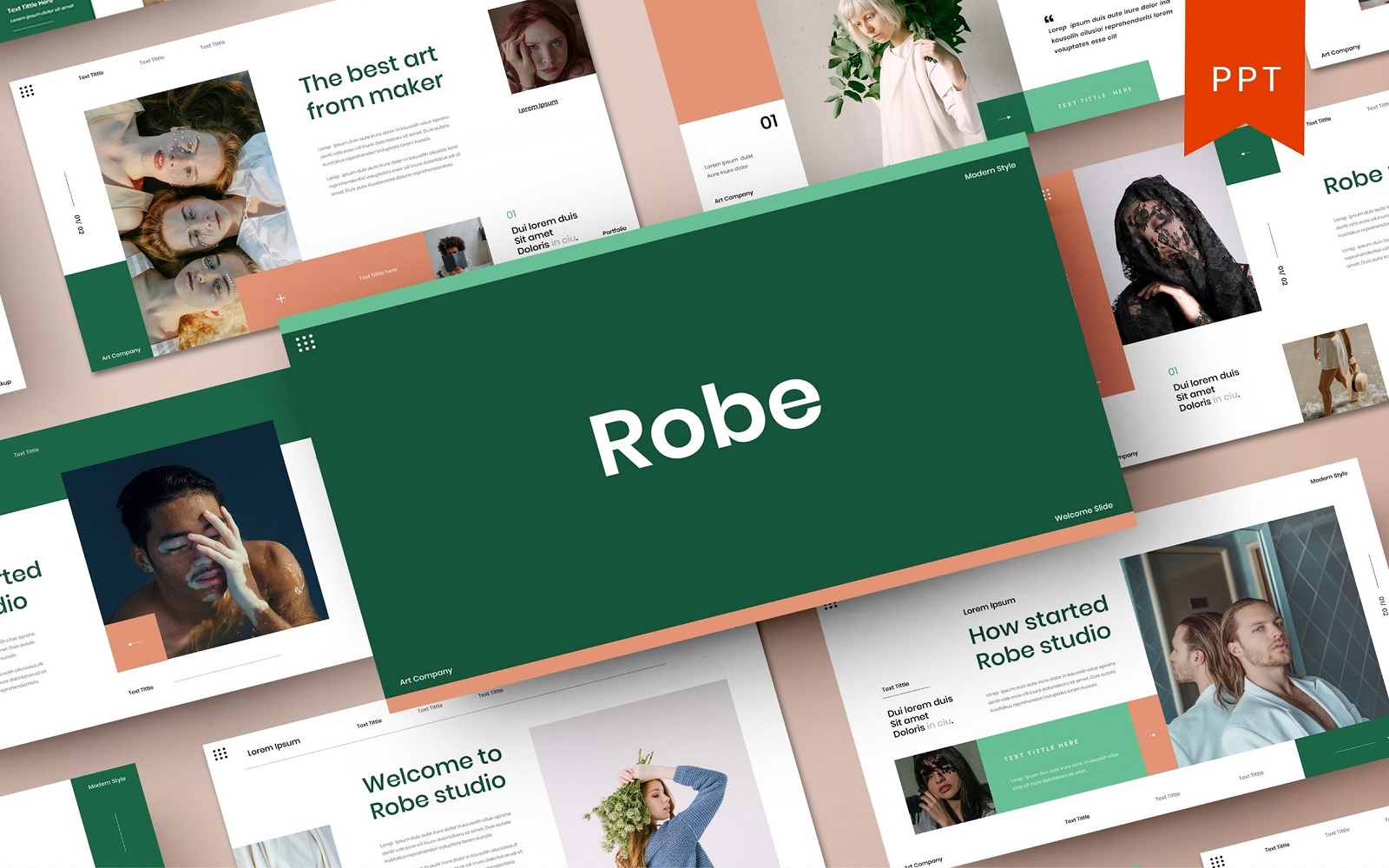 Robe - Business PowerPoint Template