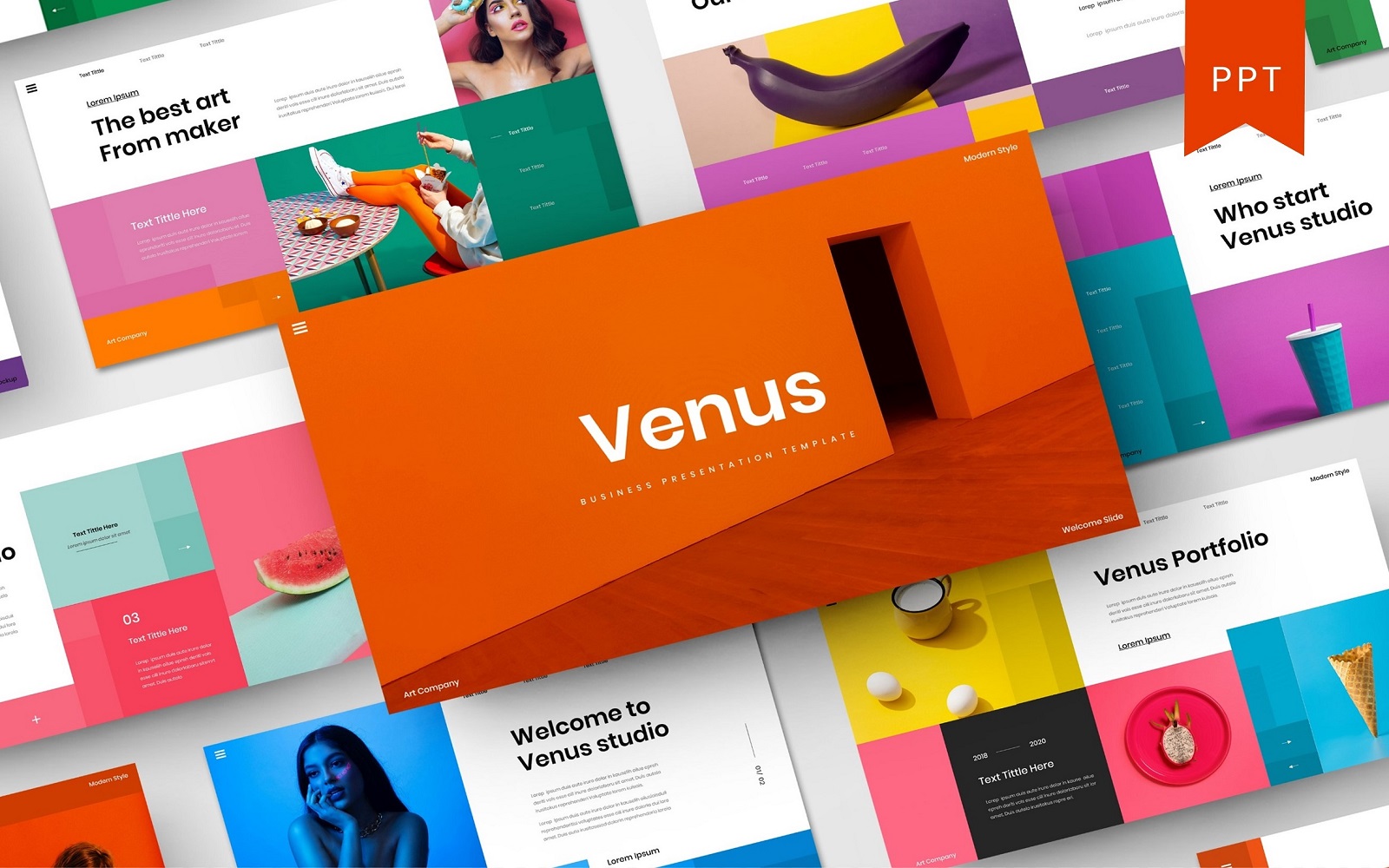 Venus - Business PowerPoint Template