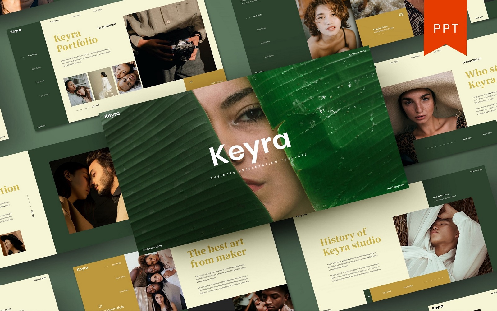 Keyra - Business PowerPoint Template