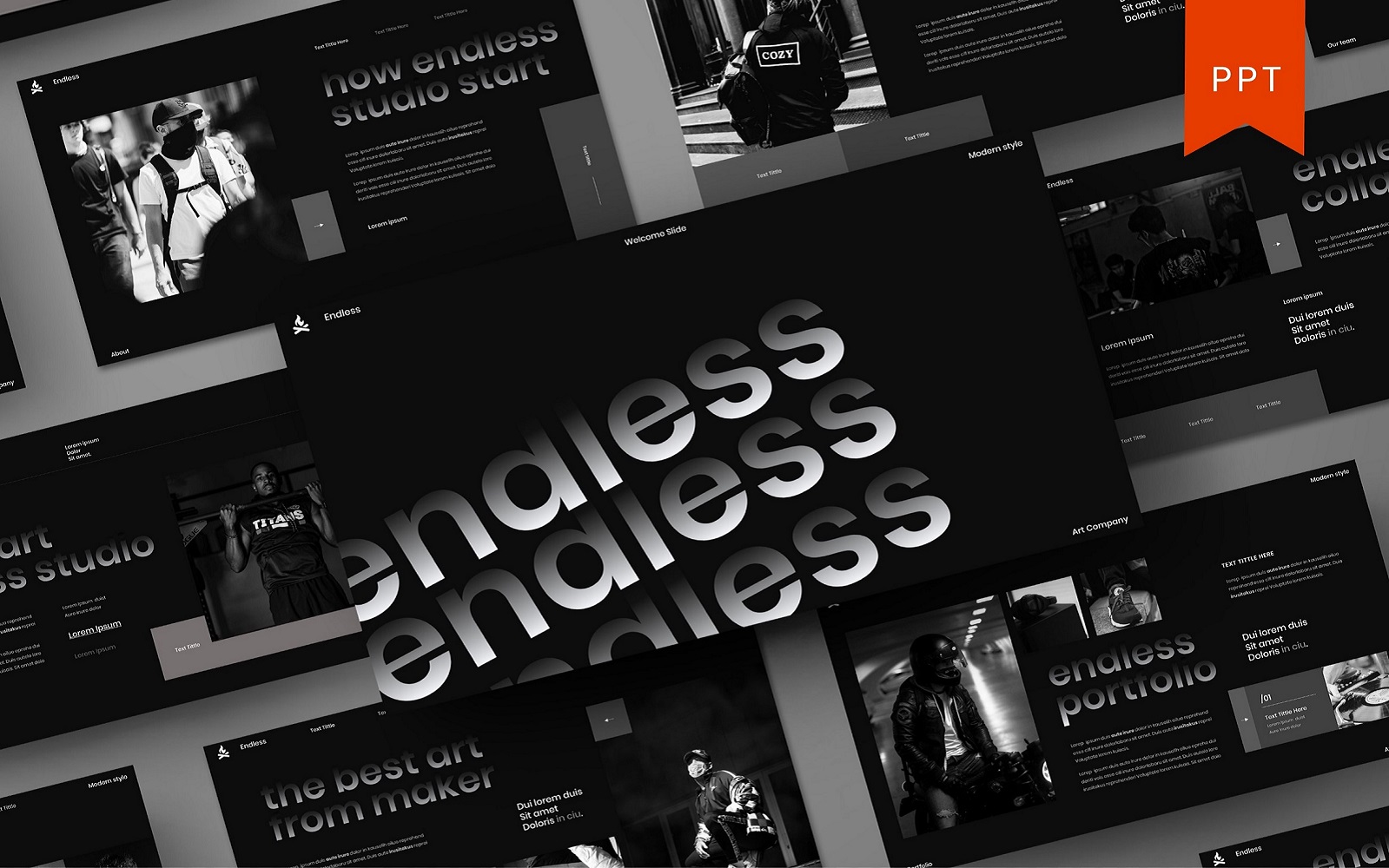 Endless - Business PowerPoint Template