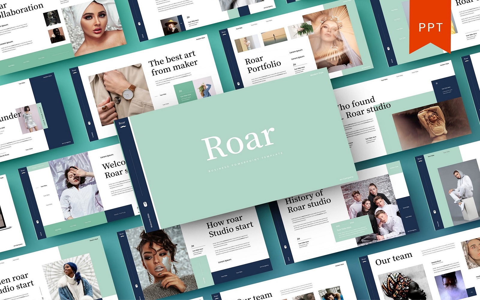 Roar - Business PowerPoint Template