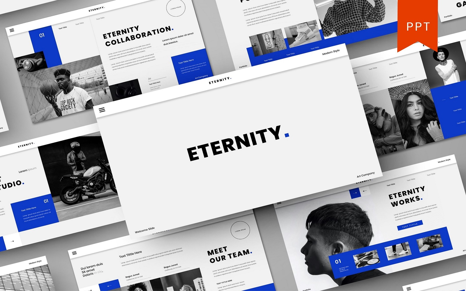 Eternity - Business PowerPoint Template
