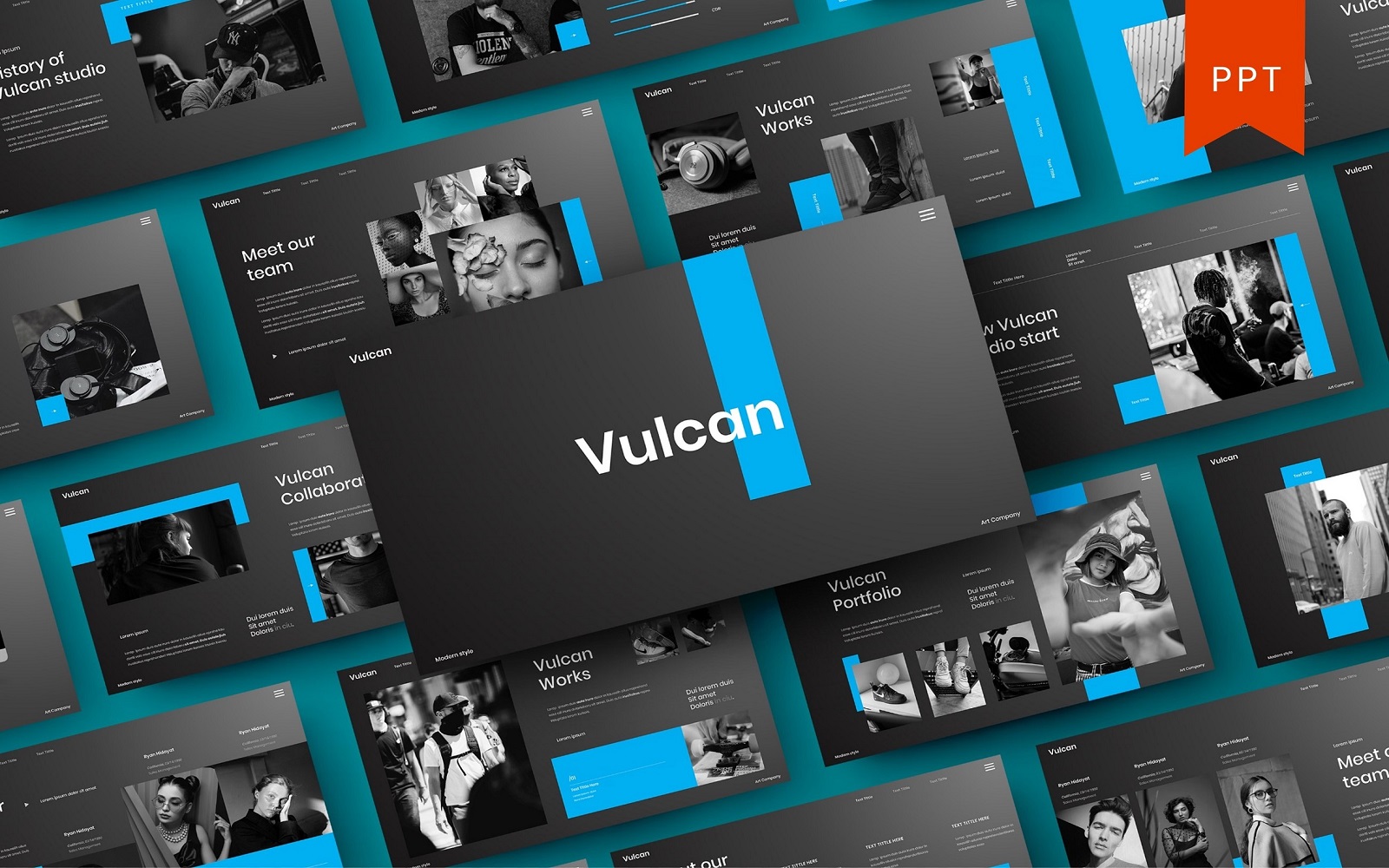 Vulcan – Business PowerPoint Template