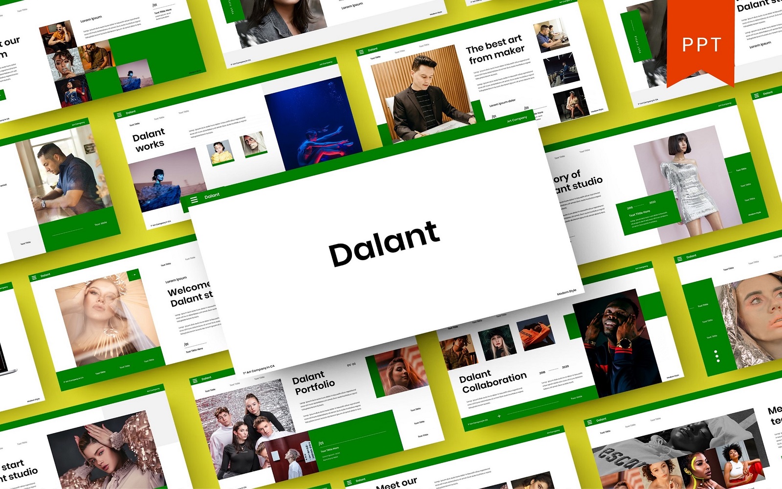 Dalant – Business PowerPoint Template