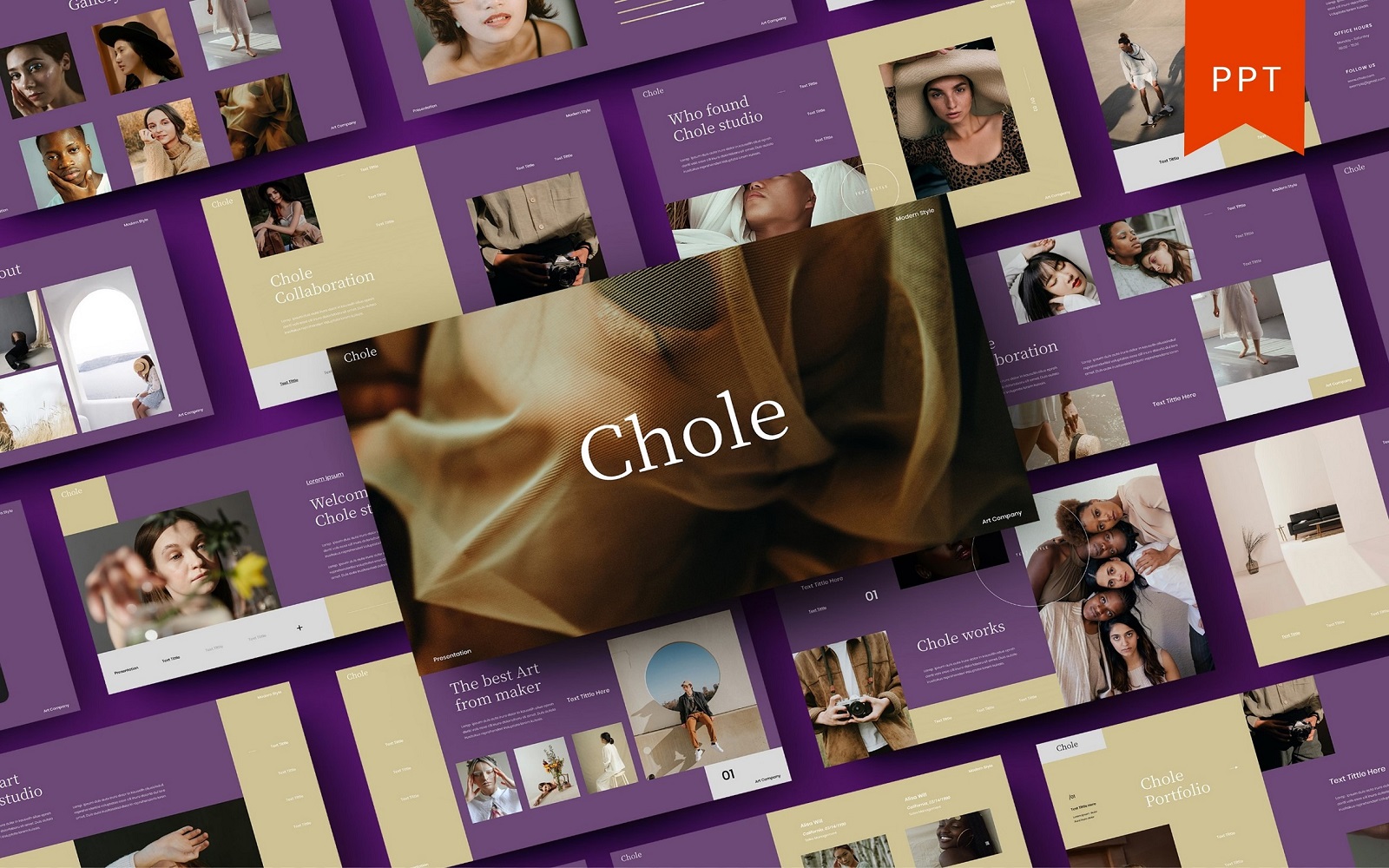 Chole - Business PowerPoint Template