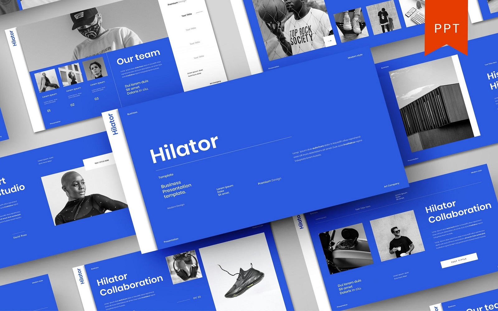 Hilator – Business PowerPoint Template