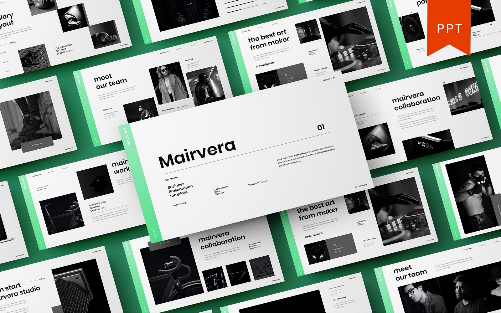 Mairvera – Business PowerPoint Template