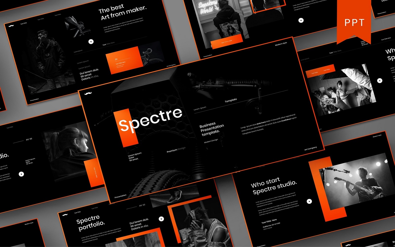Spectre – Business PowerPoint Template