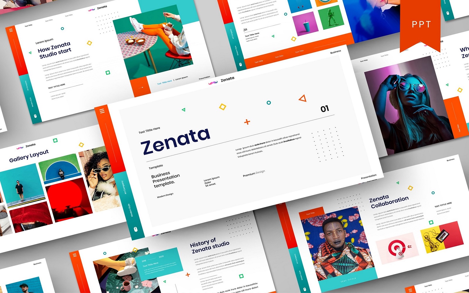 Zenata – Business PowerPoint Template
