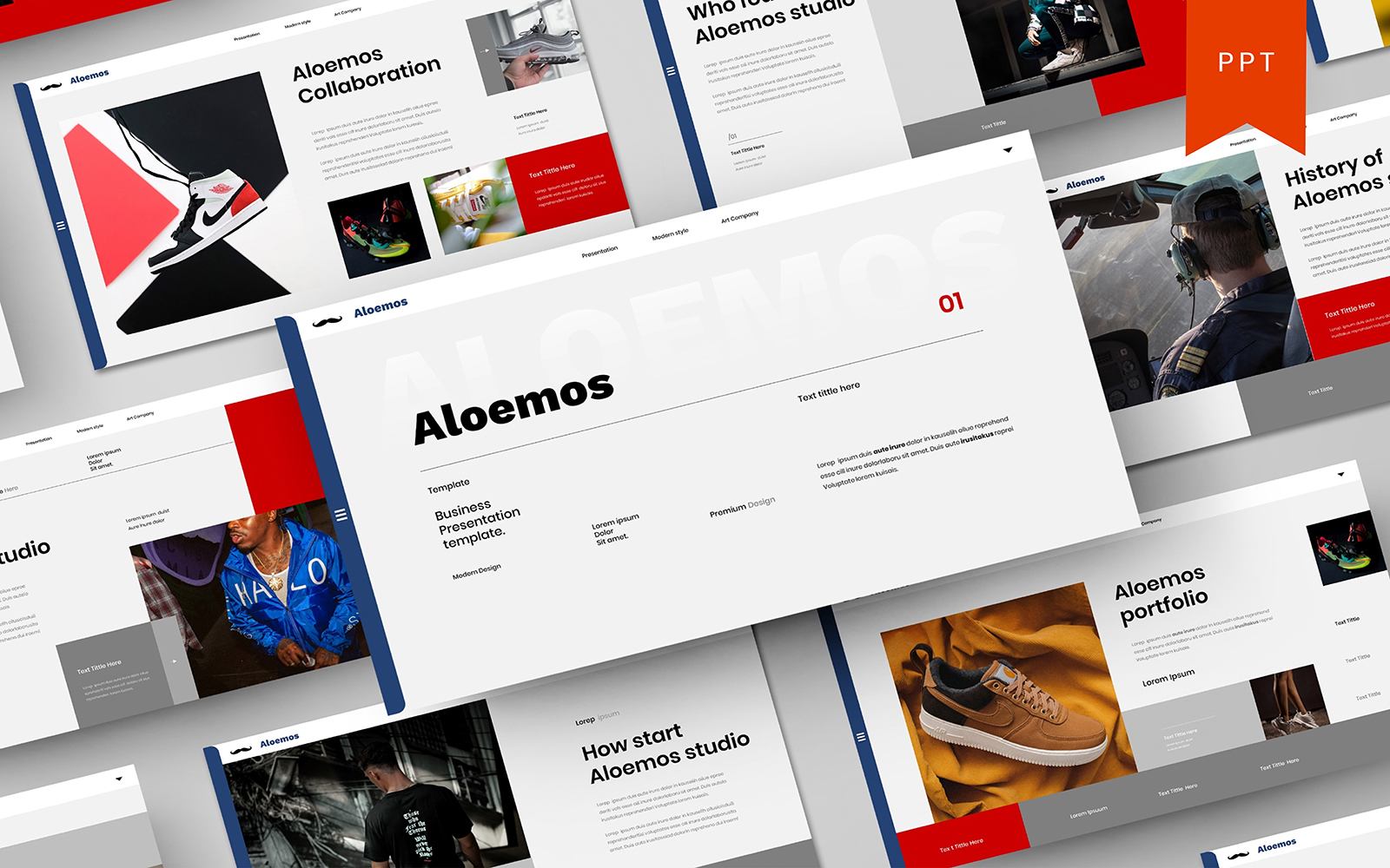Aleomos – Business PowerPoint Template