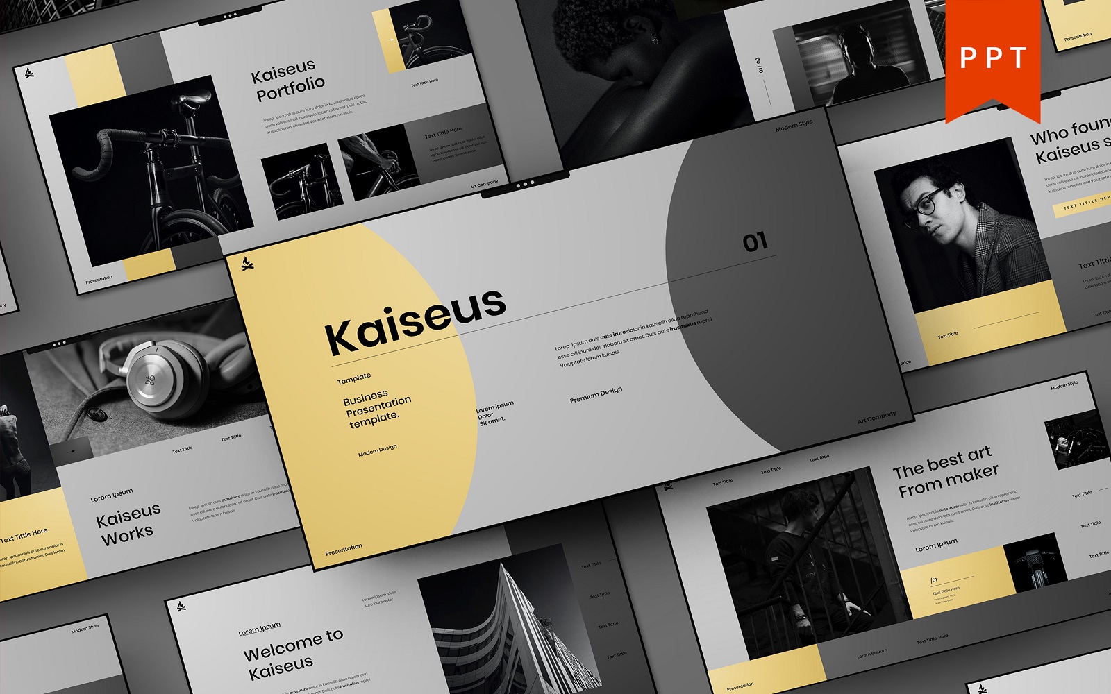 Kaiseus – Business PowerPoint Template