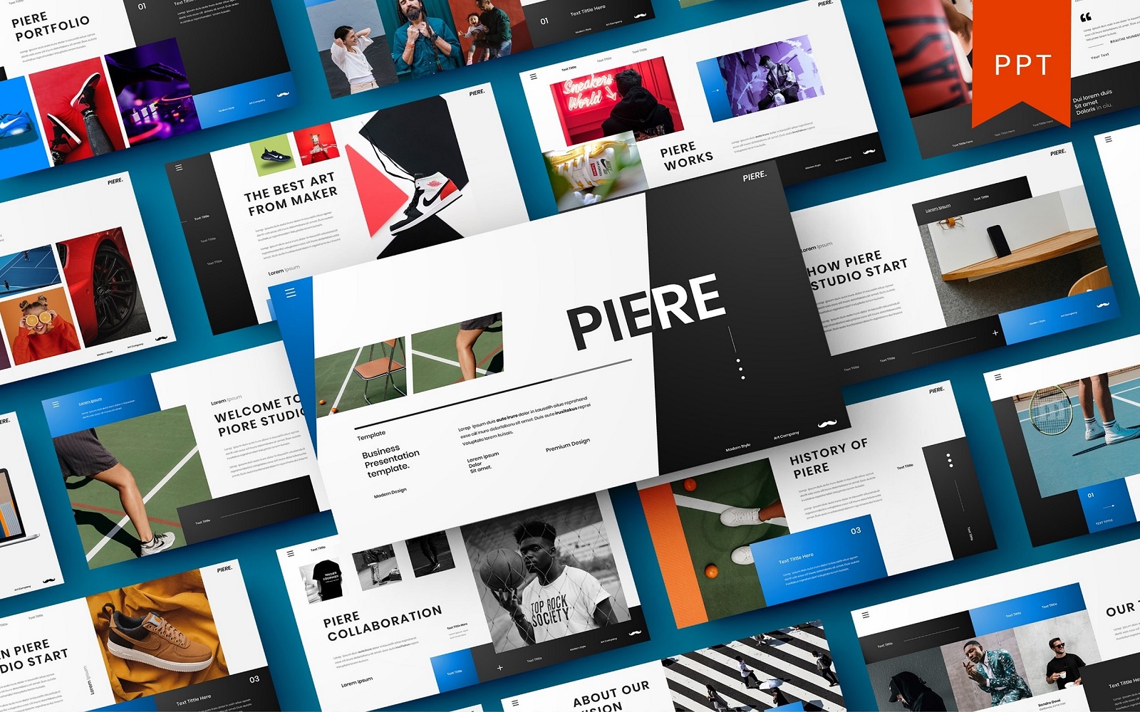 Piere – Business PowerPoint Template